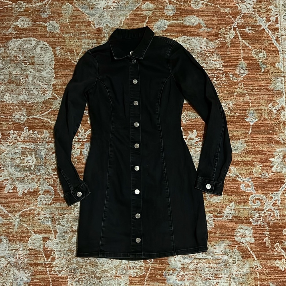 LNWOT Zara denim TrF dress